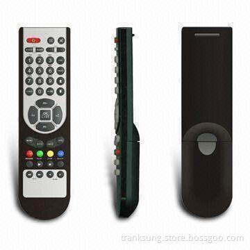 Single Remote Controls with 44 Buttons, Measures 186 x 50 x 25mm